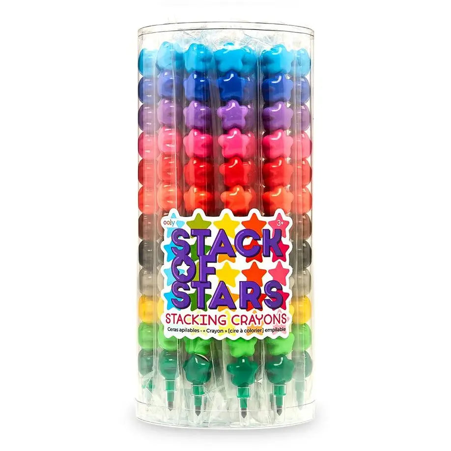 Stacking Crayons - Stars