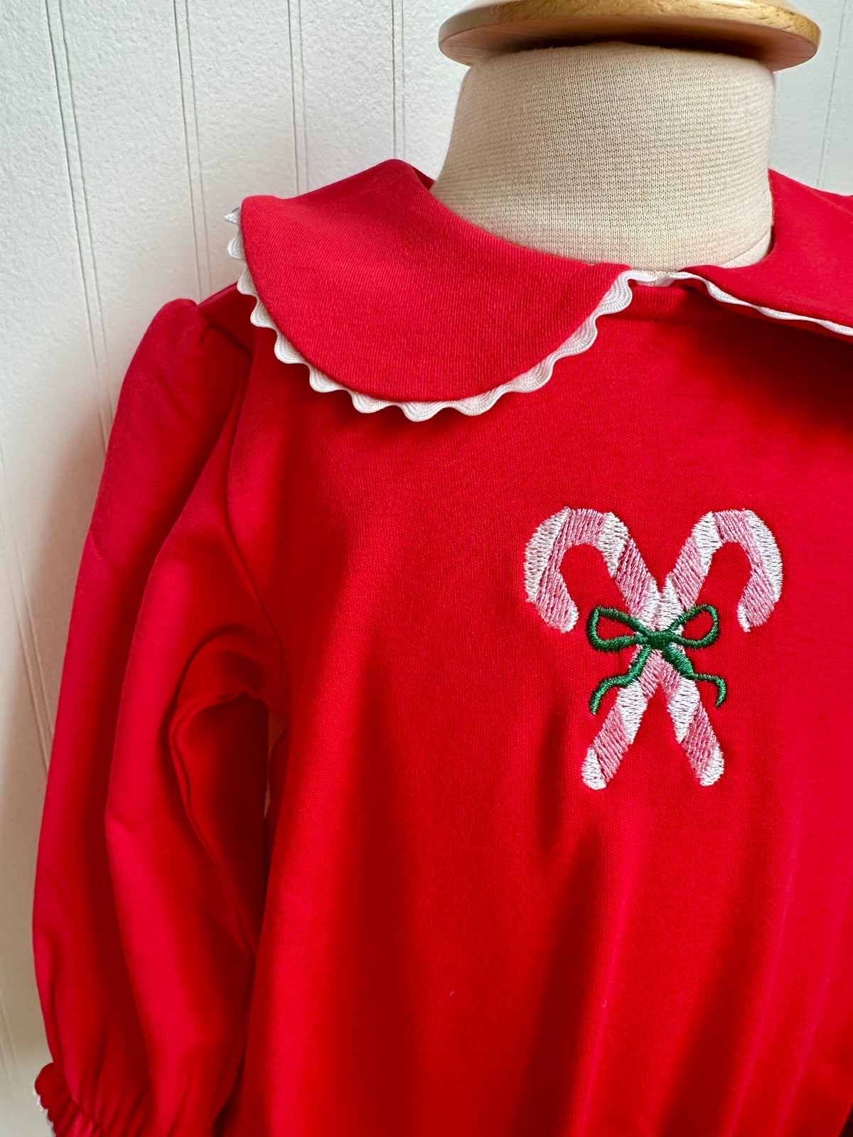 Knit Bubble - Red Candy Cane