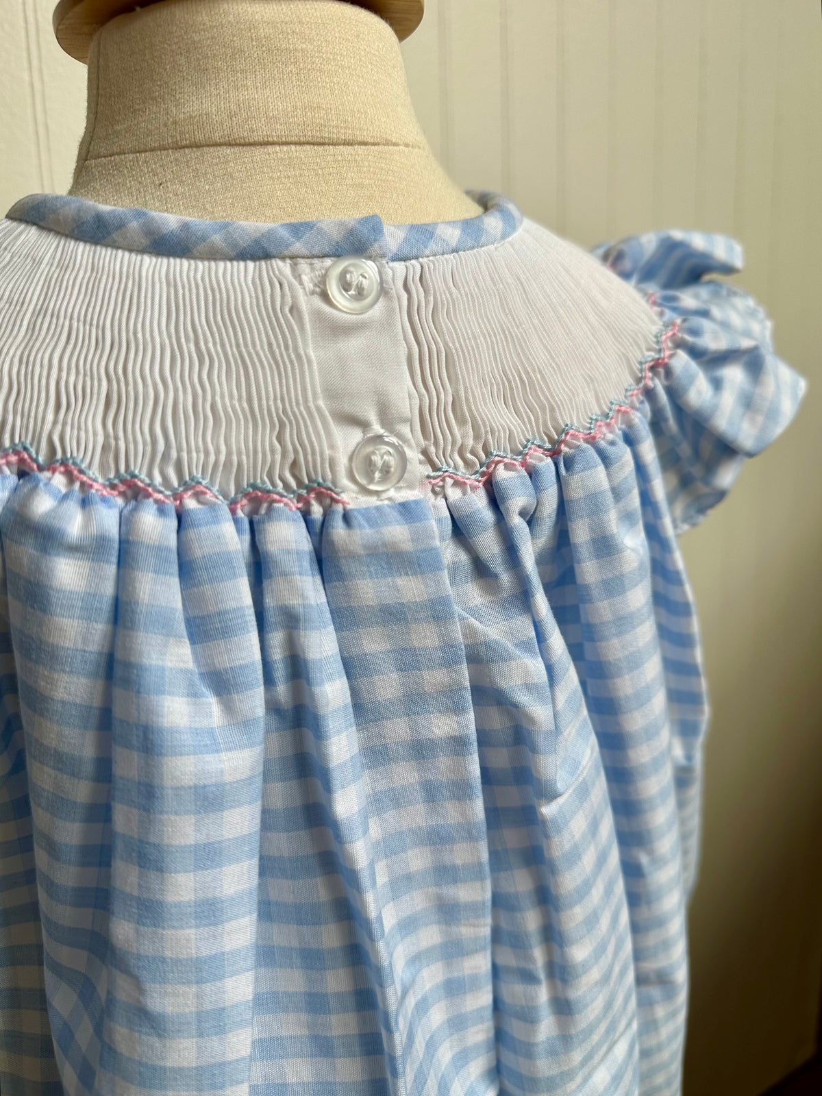 Edith Smocked Dress - Bows