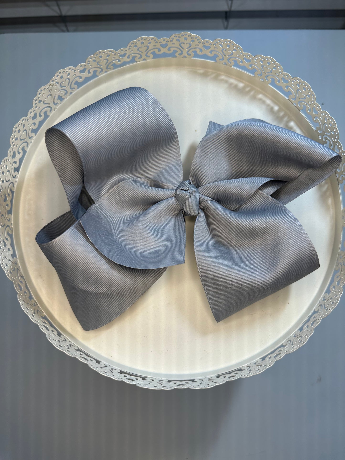 Mega Hairbow - Silver