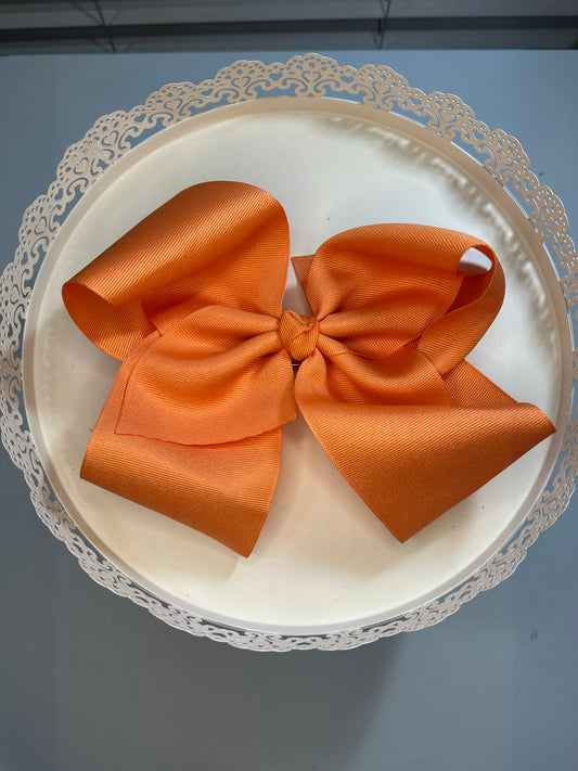 Mega Hairbow - Pumpkin