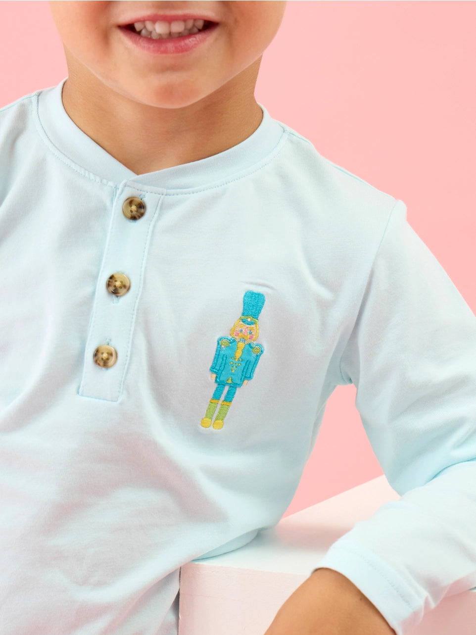 Boys Henley Tee - Nutcracker