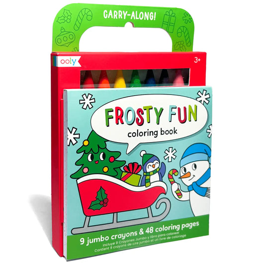 Carry Along Coloring Book Set - Frosty Fun