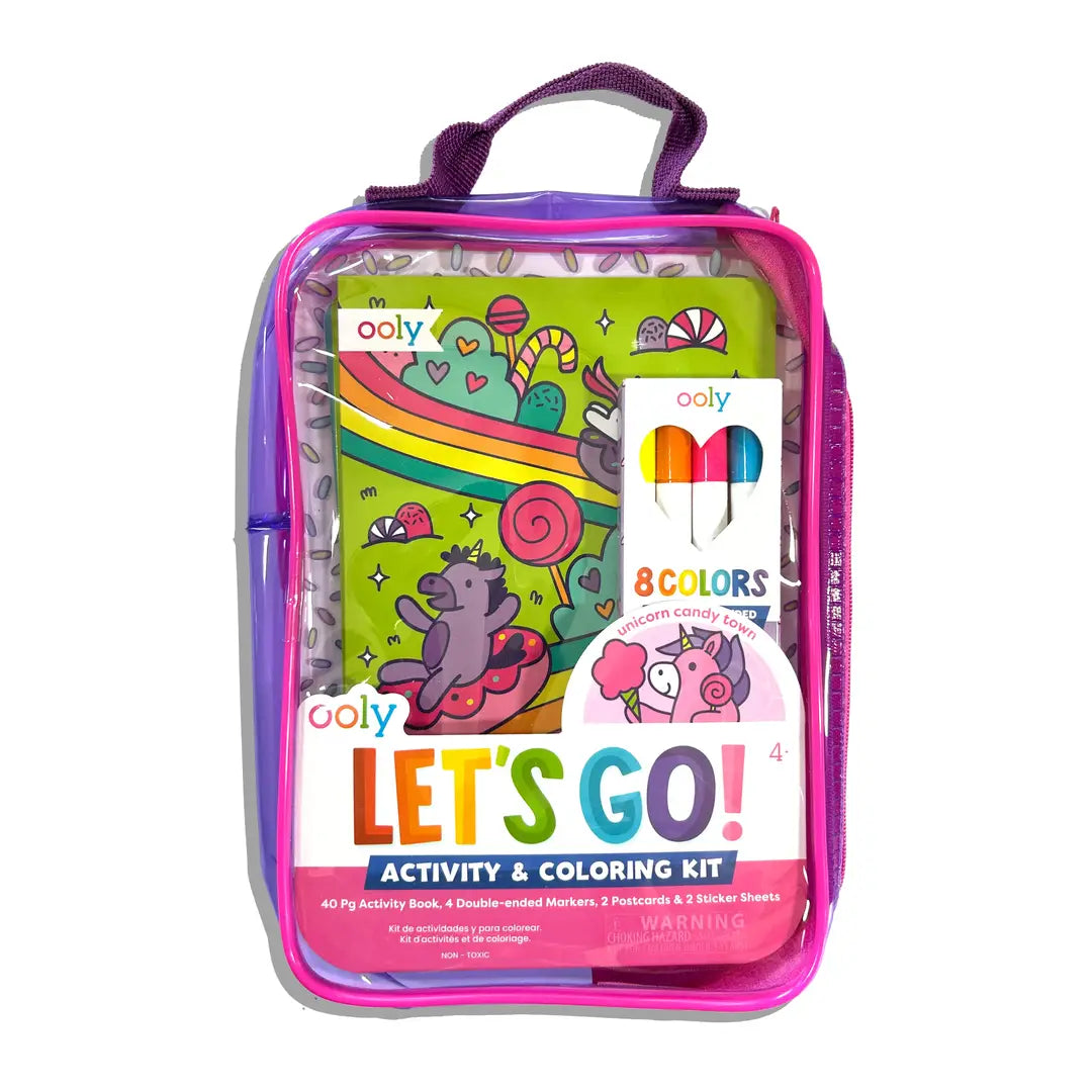 Activity and Coloring Kit - Unicorn