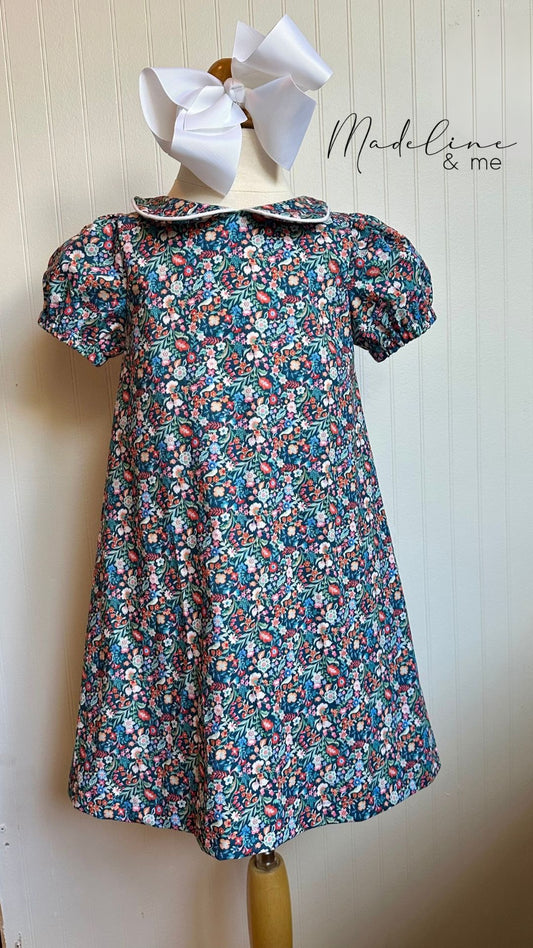Wendy Dress - Fall Floral