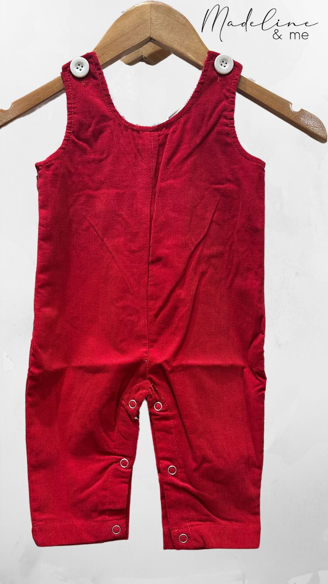 Corduroy Longall - Red