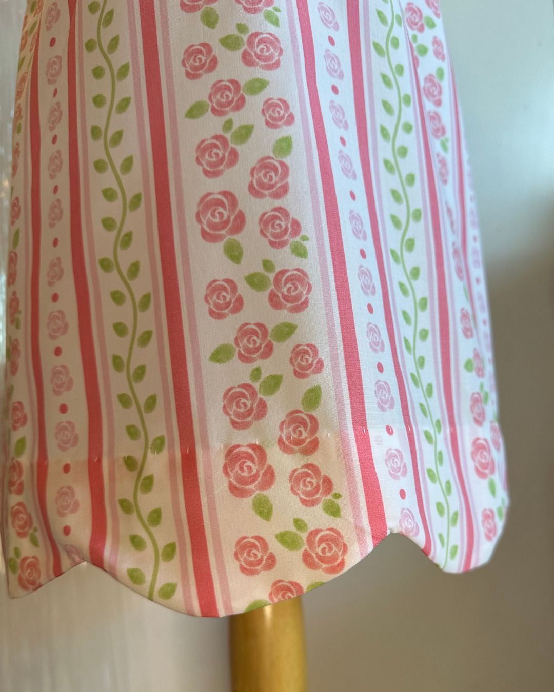 Charlotte Dress - Scalloped Floral